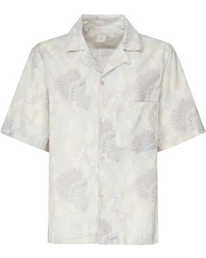 Eleventy Short Sleeve Shirts - White