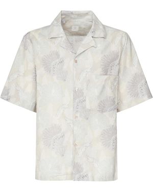 Eleventy Short Sleeve Shirts - White