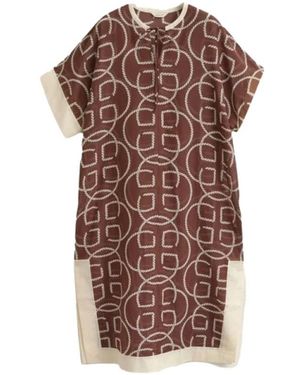 GANT Blouses & Hemden Kimono's - Bruin