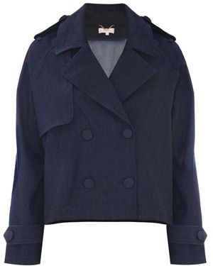 Kocca Trench Coats - Blue
