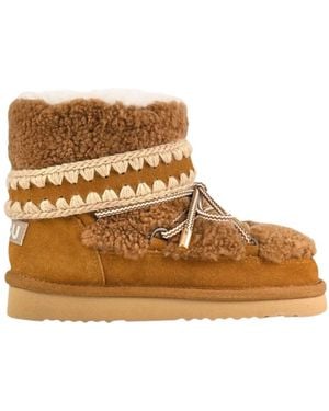 Mou Eskimo 18 Curly Sheepskin - Bruin