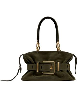 Balmain Shoulder Bags - Black