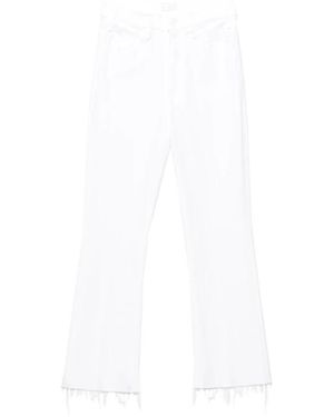 Mother Bootcut Jeans - White