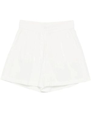 P.A.R.O.S.H. Elastische Shorts - Wit