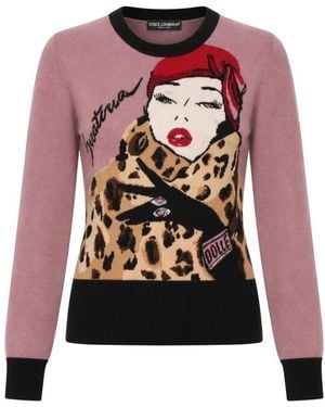 Dolce & Gabbana Cashmere Knitwear - Rose