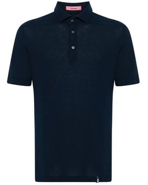 Drumohr Polo Shirts - Blue