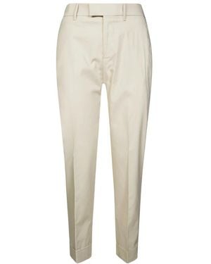 BERWICK 1707 Cropped Trousers - Neutro