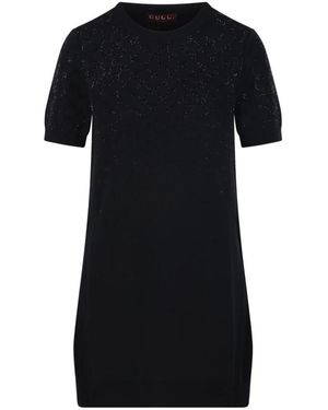 Gucci Knitted Dresses - Black
