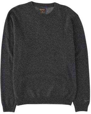 Woolrich Lambswool Crewneck Gg12 - Schwarz
