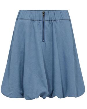co'couture Blauer Ballonrock