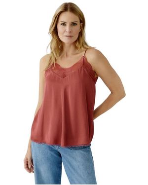 Ouí Sleeveless Tops - Rojo