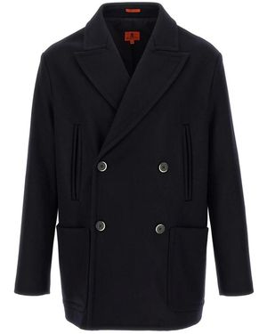 Barena Jassen ,Blauw ,Wol Dosio Coat