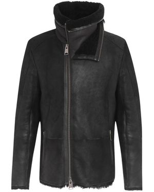 VESPUCCI by VSP Faux Fur & Shearling Jackets - Black