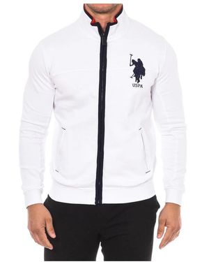 U.S. POLO ASSN. Zip-Throughs - White