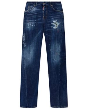 DSquared² Loose-Fit Jeans - Blu