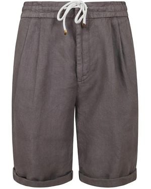 Brunello Cucinelli Casual Shorts - Grey