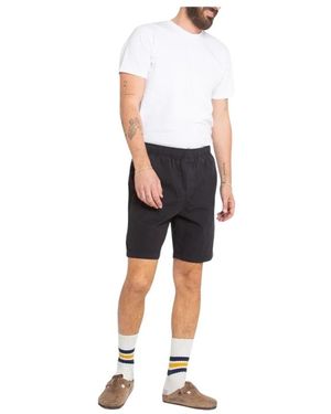 Deus Ex Machina Korte Broeken ,Zwart ,Casual Shorts