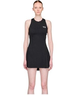 Y-3 Kleedjes ,Zwart ,Climacool Wow Jurk