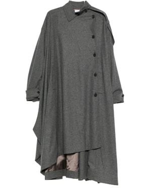 THE NINA STUDIO Double-Breasted Coats - Grey