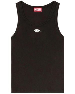 DIESEL Sleeveless Tops - Negro