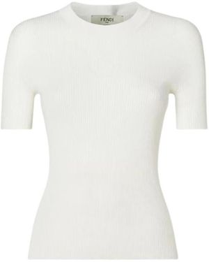 Fendi Truien & Vesten ,Wit Truien
