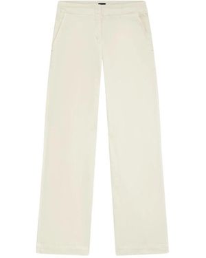 BOSS Broeken ,Wit ,Katoen C Tahilone 1 D Broek - Naturel
