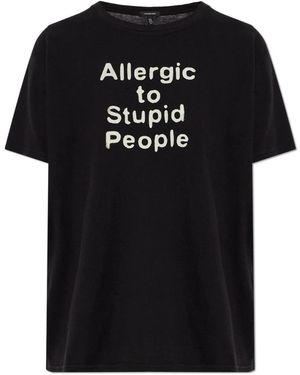 R13 T-Shirts - Negro