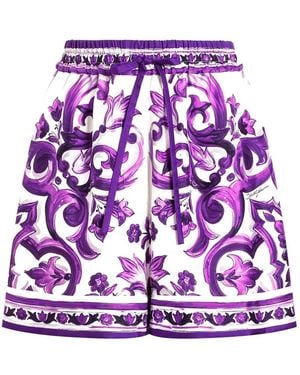 Dolce & Gabbana Short Shorts - Violet