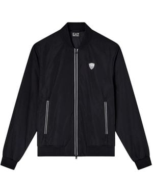 EA7 Bomber Jackets - Blue
