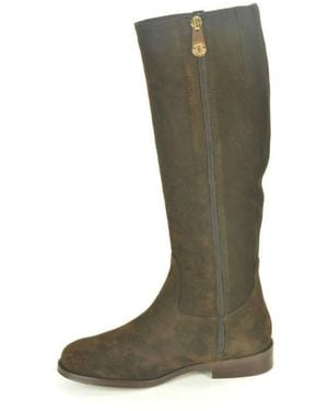 Pedro Miralles Bruin Daim Bot +Gespje 2Cm - Groen