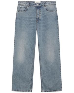 Ami Paris Jeans Met Ruime Pasvorm - Blauw