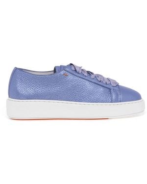 Santoni Trainers - Blue