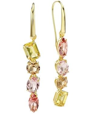 Swarovski Gema Hängerohrringe - Mettallic