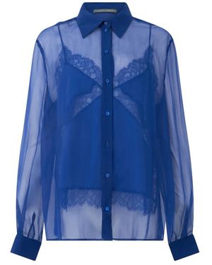 Alberta Ferretti Blusen &Amp; Shirts - Blau