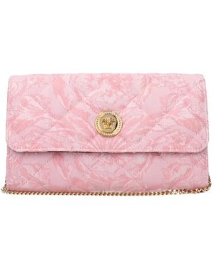 Versace Fabric Clutch Bag - Pink
