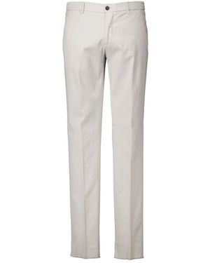 BERWICK 1707 Morello Elax Lichtgrijze Broek - Grijs