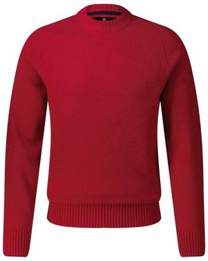 Barbour Round-Neck Knitwear - Rouge
