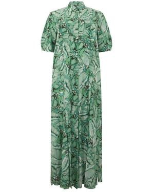 Alberta Ferretti Shirt Dresses - Green