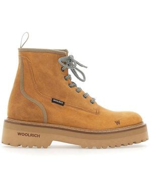 Woolrich Lace-Up Boots - Brown