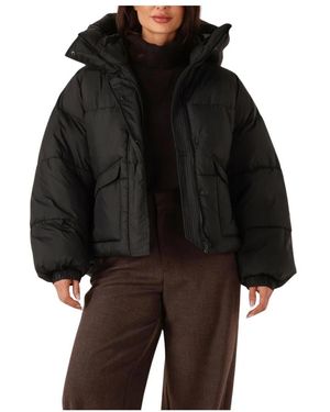 Notre-v Jassen ,Zwart ,Polyester Nv-Gerty Puffer Jacket
