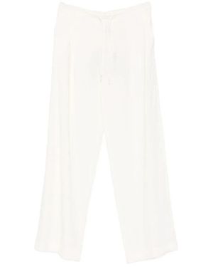 Marella Wide Trousers - White