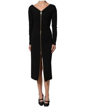 Dolce & Gabbana Midi Dresses - Black