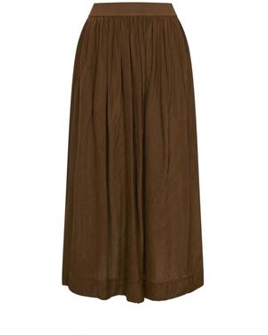 Uma Wang Rokken ,Bruin ,Gillian Skirt
