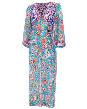 RIXO London Maxi Dresses - Blue