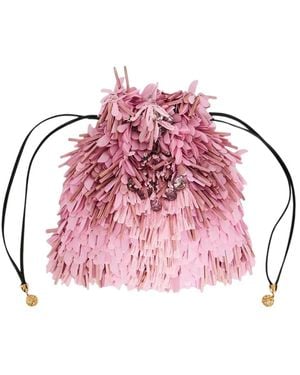 La DoubleJ Tassen ,Roze ,Polyester Dustbag Pochette