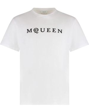 McQueen T-Shirts - White