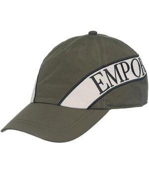 Emporio Armani Stilvolle Hüte Und Beanies Kollektion - Grün