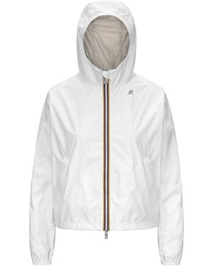 K-Way Laurette Plus.2 Omkeerbaar Jack - Wit