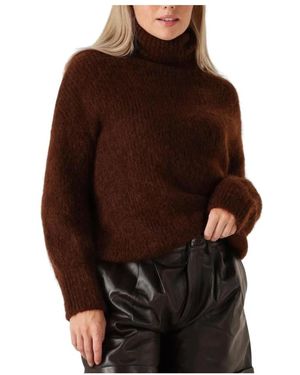 Ibana Kira Rollkragenpullover - Braun