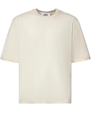 Golden Goose T-Shirts - Natural
